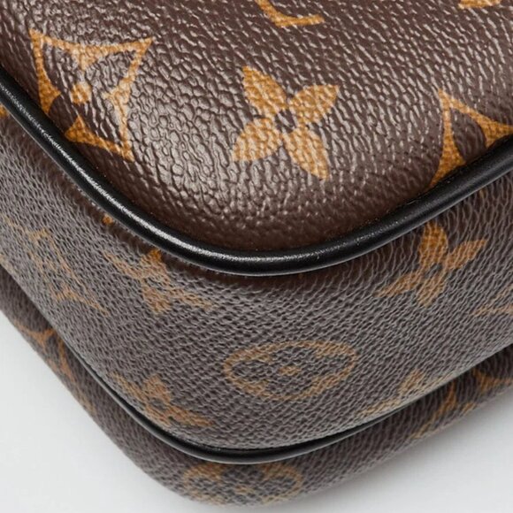 Louis Vuitton Monogram Macassar Canvas S Lock Messenger Bag - Picture 4 of 12